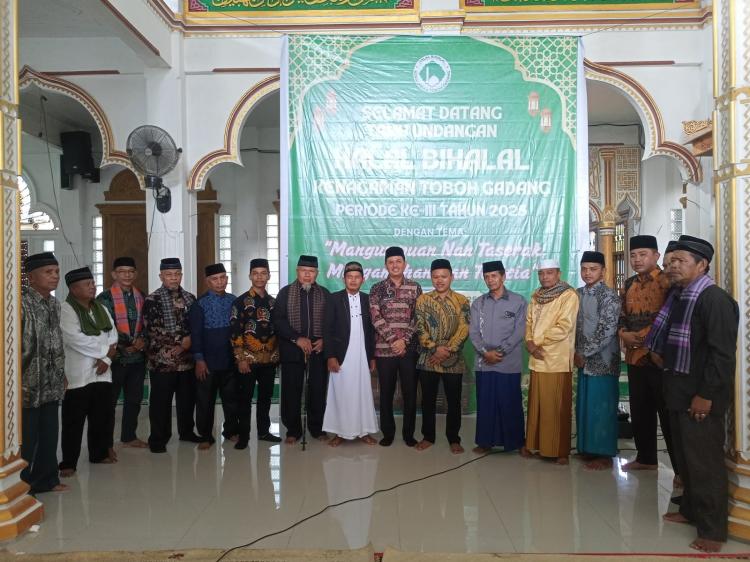 Wakil Bupati Rahmad Hidayad Hadiri Halal Bihalal Kenagarian Toboh Gadang 