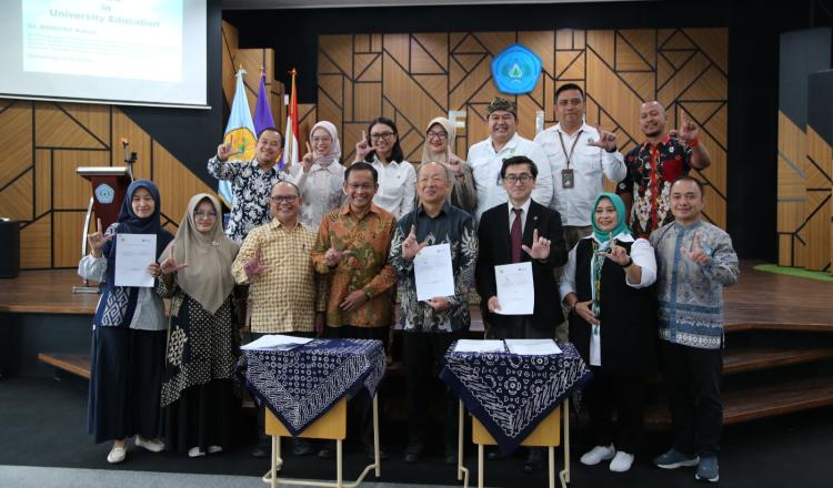 FKIP Universitas Pakuan - Belantara Foundation dan Tiga Siswa Jepang Bahas Peran Generasi Muda dalam Mendukung SDGs dan ESD
