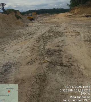 Pensiunan TNI Dalangi Galian C Ilegal di Kampar, Polisi Belum Beri Sanksi